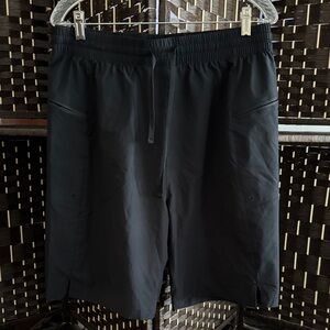 Men's Gradual Black Athletic Shorts Size L